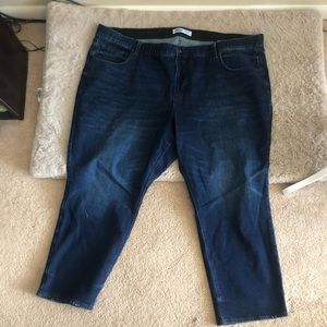 Old navy high rise power straight jeans size 28